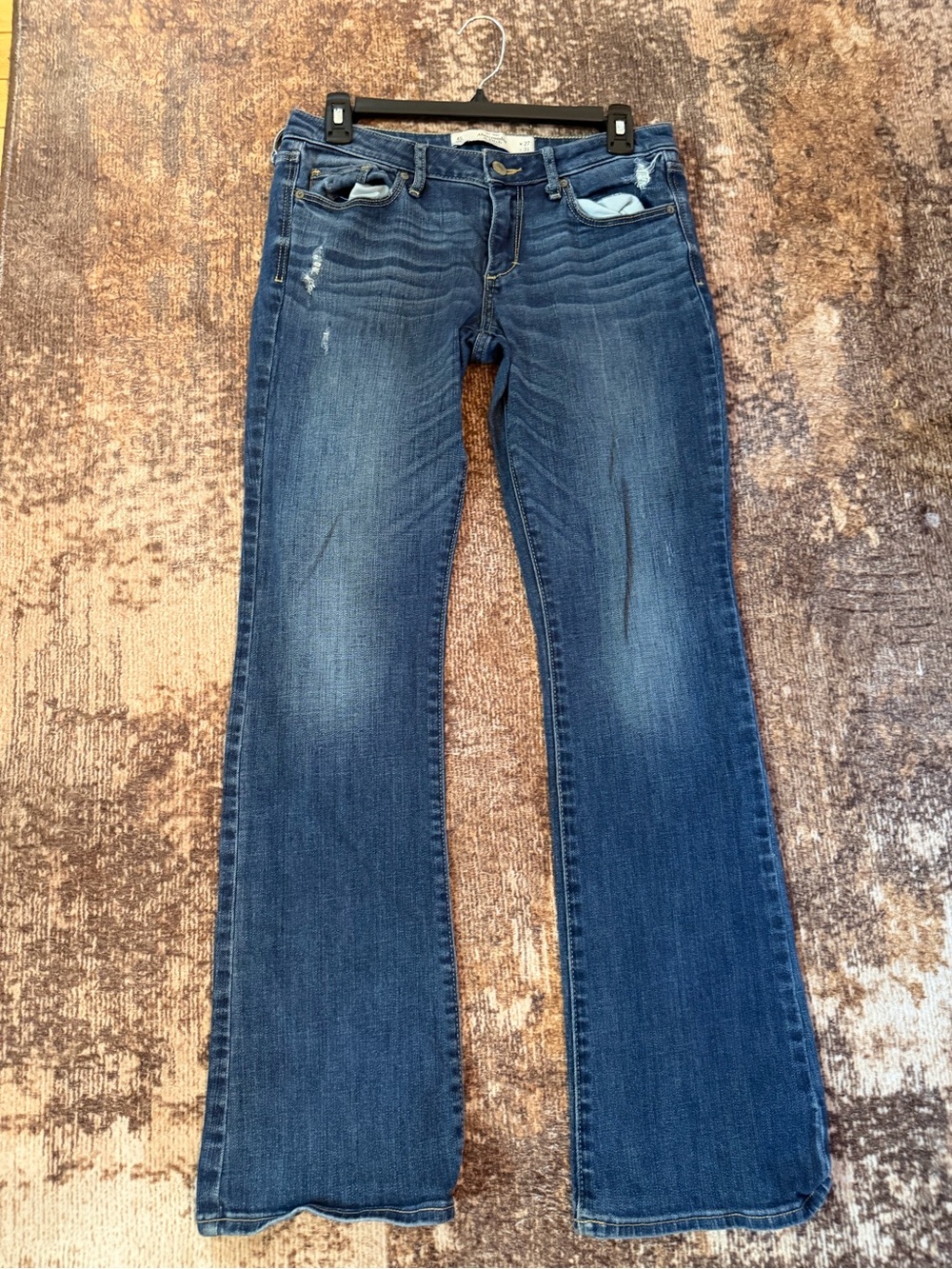 Abercrombie & Fitch Dark Blue Jeans #0166